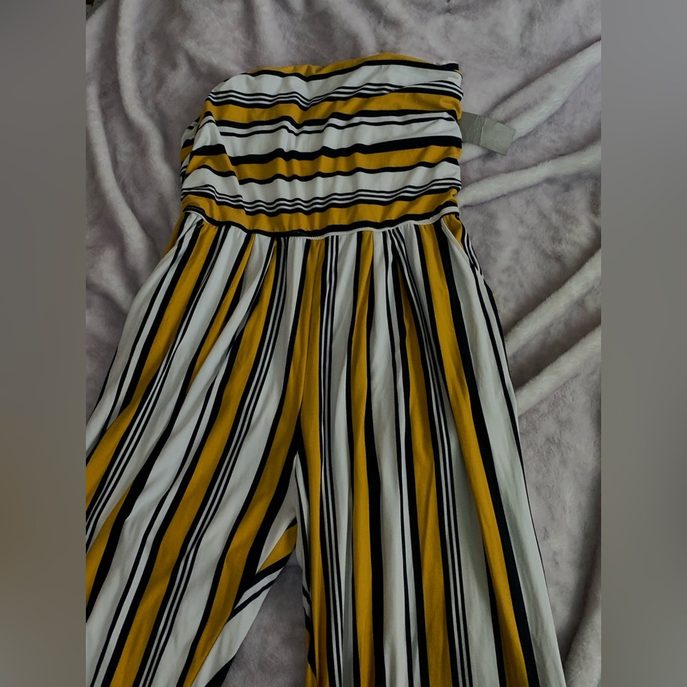 Strapless jumpsuit